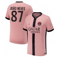 Paris Saint-Germain Joao Neves #87 3rd trikot 2024-25 Kurzarm